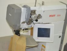PFAFF 3834 Ekranlı kol takma operasyonu için entegre dikiş otomatı